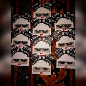 Lashes. Very dramatic. 5 bucks each